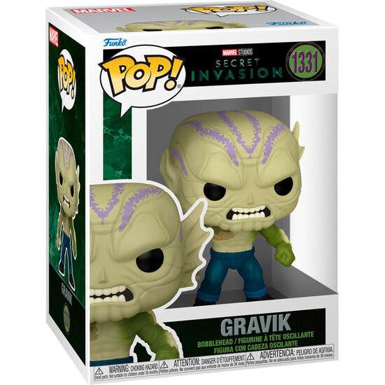 FIGURA POP MARVEL SECRET INVASION GRAVIK image 1