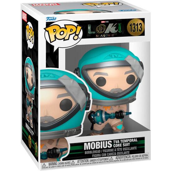 FIGURA POP MARVEL LOKI SEASON 2 MOBIUS TVA TEMPORAL CORE SUIT image 1