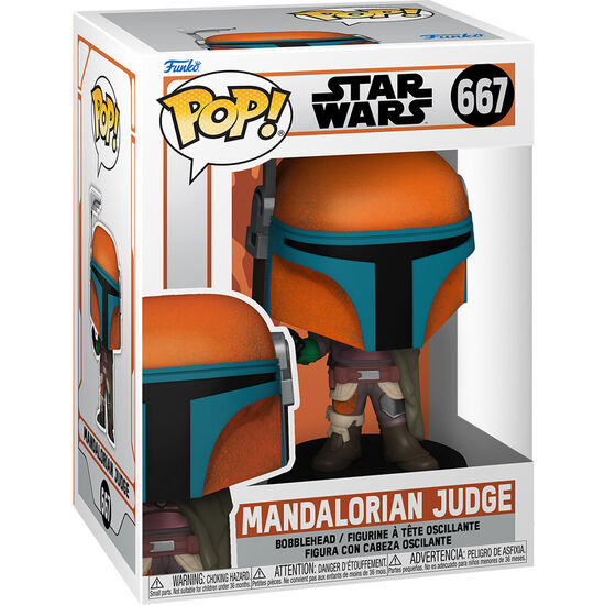 FIGURA POP STAR WARS MANDALORIAN 9 MANDALORIAN JUDGE image 1