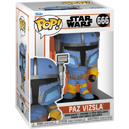 FIGURA POP STAR WARS MANDALORIAN 9 PAZ VIZSLA image 1