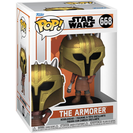 FIGURA POP STAR WARS MANDALORIAN 9 THE ARMORER image 1