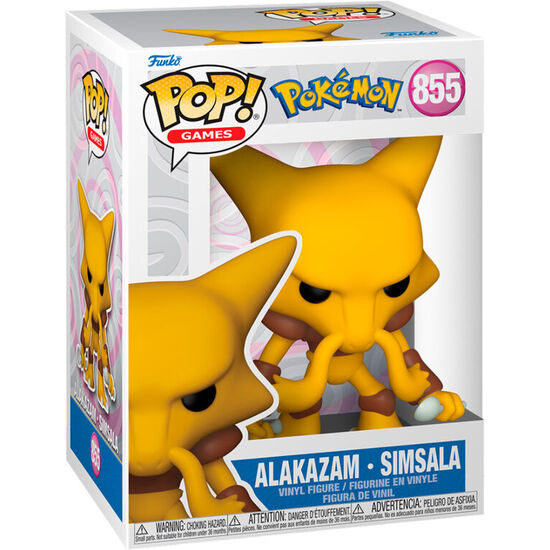 FIGURA POP POKEMON ALAKAZAM image 0