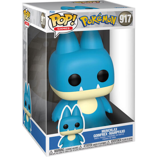 FIGURA POP POKEMON MUNCHLAX 25CM image 0