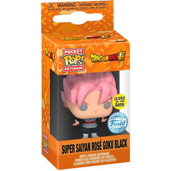 LLAVERO POCKET POP DRAGON BALL SUPER - SUPER SAIYAN ROSE GOKU BLACK image 0