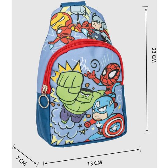 MOCHILA INFANTIL BANDOLERA AVENGERS image 2