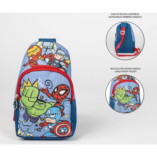 MOCHILA INFANTIL BANDOLERA AVENGERS image 4