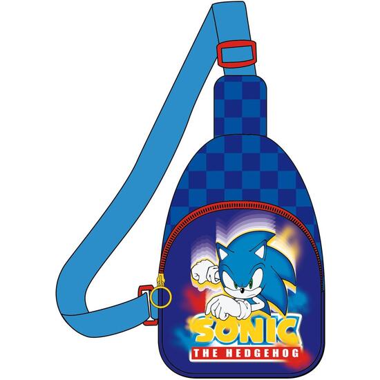 MOCHILA INFANTIL BANDOLERA SONIC image 0