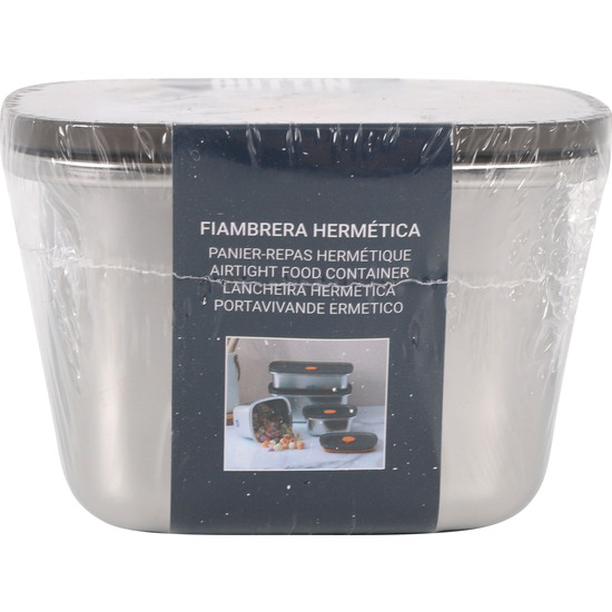 FIAMBRERA SS HERMETICA RECT.450ML QUTTIN image 1