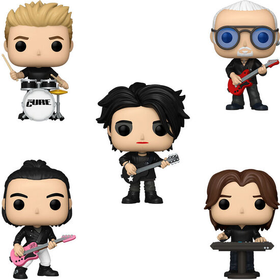BLISTER 5 FIGURAS POP THE CURE image 1