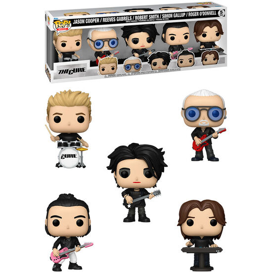 BLISTER 5 FIGURAS POP THE CURE image 2