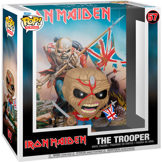 FIGURA POP ALBUMS IRON MAIDEN THE TROOPER image 0