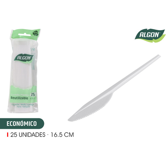 SET-25 CUCHILLO ECO. 16.5CM ALGON image 0