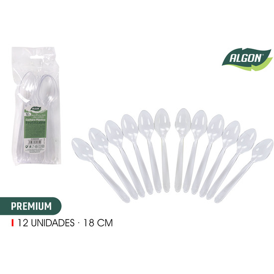 SET-12 CUCHARAS MESA PREMIUM 18 CM image 1