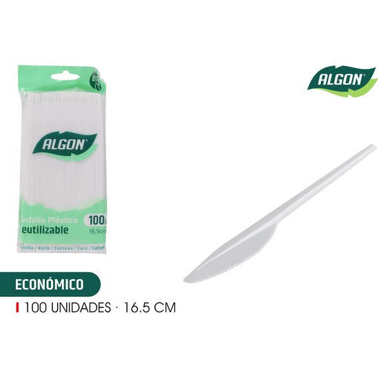 SET-100 CUCHILLO ECO. 16.5CM ALGON image 0