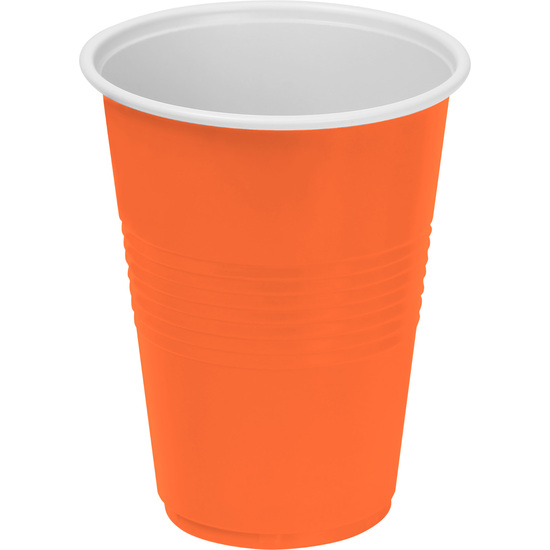 SET-25 VASO BICOLOR NARANJA-BL 250 ALGON image 2