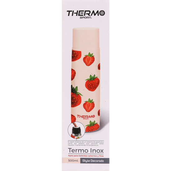 TERMO INOX 500ML STYLE DEC.2 SURT. THERMOSPORT image 1