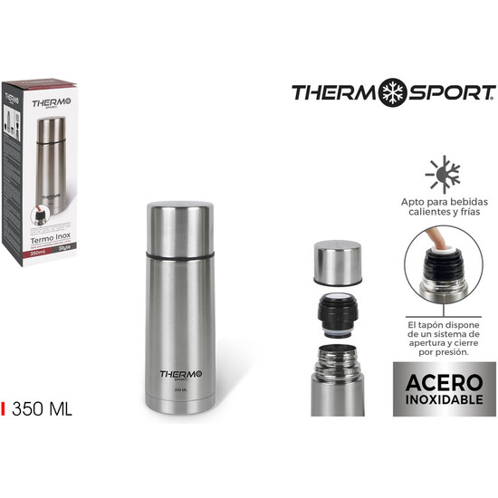 TERMO INOX 350ML STYLE THERMOSPORT image 0