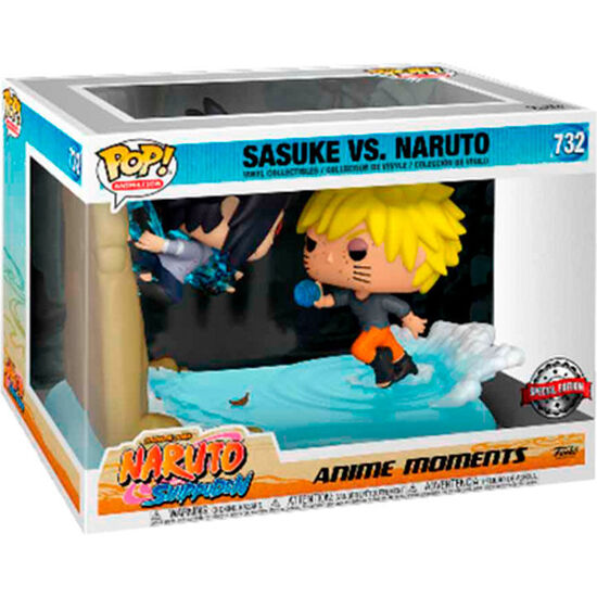 FIGURA POP NARUTO SHIPPUDEN SASUKE VS NARUTO EXCLUSIVE image 1