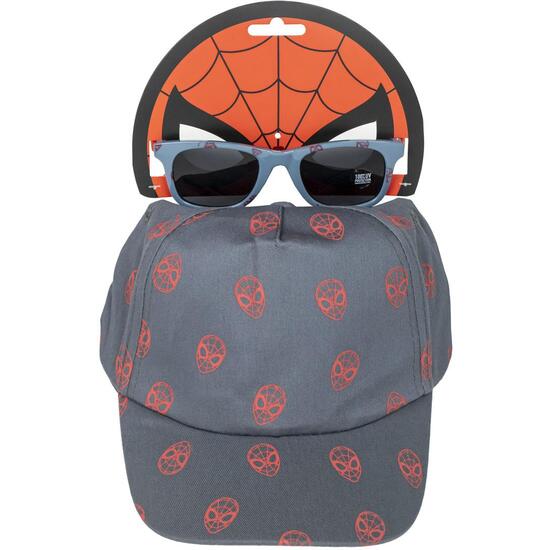 GORRA SET GAFAS DE SOL 2 PIEZAS SPIDERMAN image 0