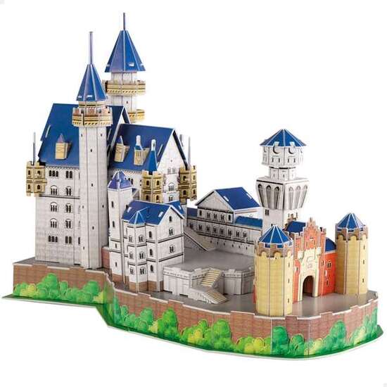 PUZZLE 3D NEW SWAN CASTLE 95 PIEZAS. 43,5X18,5X33 CM image 0