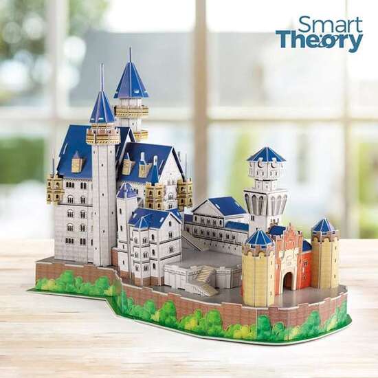 PUZZLE 3D NEW SWAN CASTLE 95 PIEZAS. 43,5X18,5X33 CM image 3