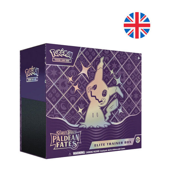ESTUCHE JUEGO CARTAS COLECCIONABLES PALDEA FATES SCARLET & VIOLET POKEMON INGLES image 0