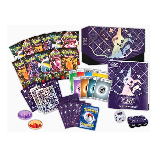 ESTUCHE JUEGO CARTAS COLECCIONABLES PALDEA FATES SCARLET & VIOLET POKEMON INGLES image 1