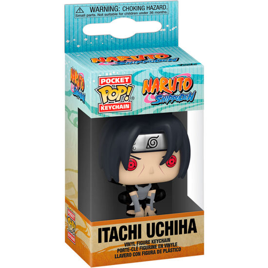 LLAVERO POCKET POP NARUTO SHIPPUDEN ITACHI UCHIHA image 1