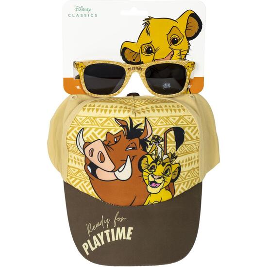 GORRA SET GAFAS DE SOL LION KING image 0