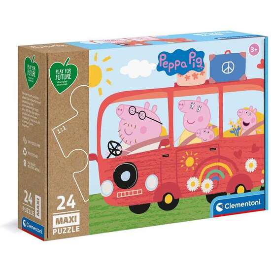 PUZZLE 24 PIEZAS PEPPA PIG image 0