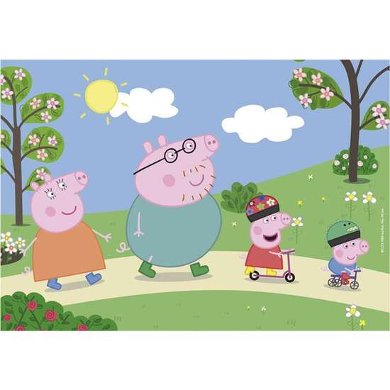 PUZZLE PEPPA PIG 2X20 MAS 2X60 image 1