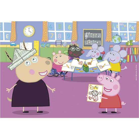 PUZZLE PEPPA PIG 2X20 MAS 2X60 image 2