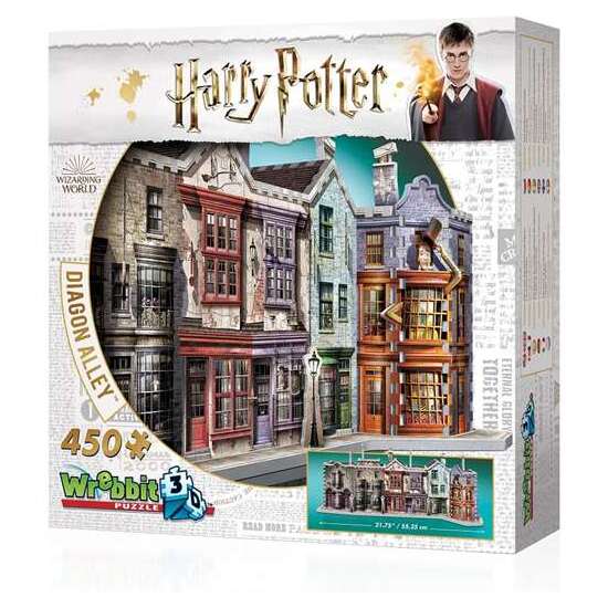 PUZZLE 3D 450 PIEZAS HARRY POTTER DIAGON ALLEY image 2