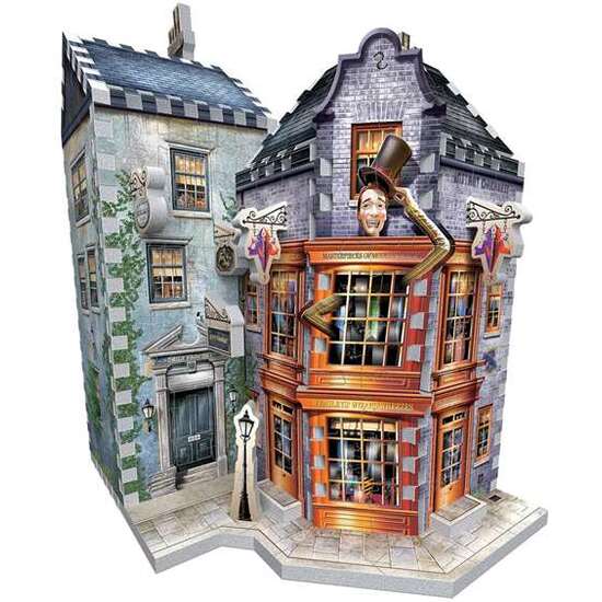 PUZZLE 3D 285 PIEZAS HARRY POTTER TIENDA DE SORTILEGIOS WEASLEY Y DIARI image 2