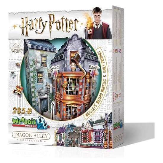 PUZZLE 3D 285 PIEZAS HARRY POTTER TIENDA DE SORTILEGIOS WEASLEY Y DIARI image 3