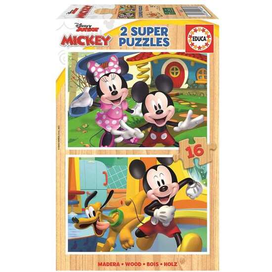 PUZZLE MICKEY Y MINNIE 2X16 image 0