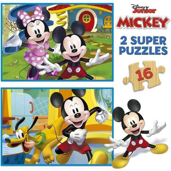 PUZZLE MICKEY Y MINNIE 2X16 image 5