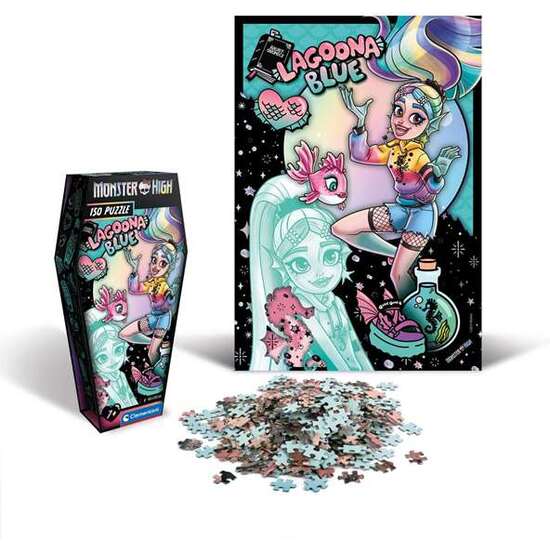 PUZZLE MONSTER HIGH LAGOONA BLUE 150 PIEZAS. image 3