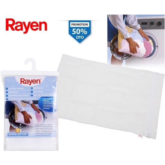 WASHING MACHINE LAUNDRY BAG 70X50CM W/ ZIP  image 0