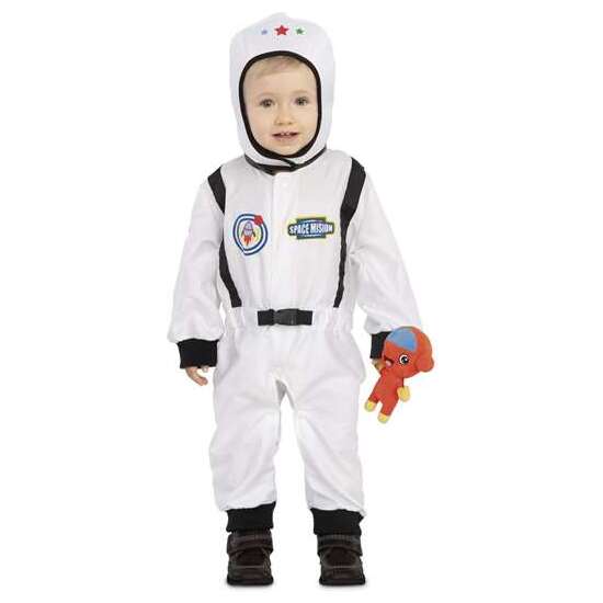 DISFRAZ BEBE ASTRONAUTA CON ALIEN TALLA 7-12 M image 0