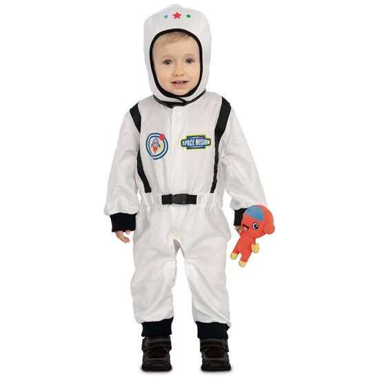 DISFRAZ BEBE ASTRONAUTA CON ALIEN TALLA 7-12 M image 1