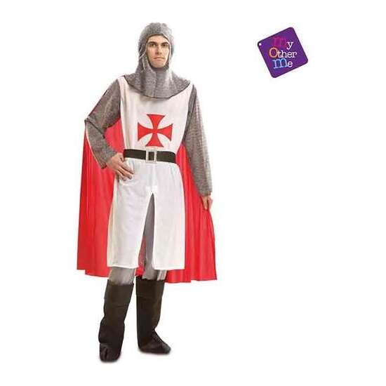 DISFRAZ CABALLERO MEDIEVAL CON CAPA TALLA M-L image 0