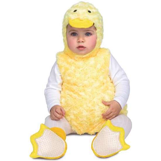 DISFRAZ BEBÉ PATITO PELUCHE AMARILLO TALLA 12-24 MESES image 0