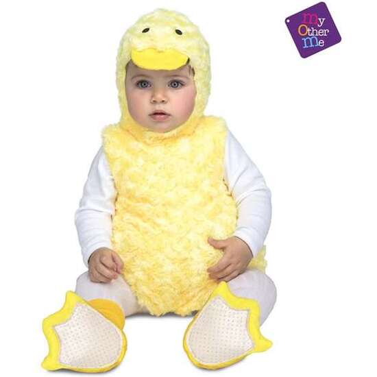 DISFRAZ BEBÉ PATITO PELUCHE AMARILLO TALLA 12-24 MESES image 1