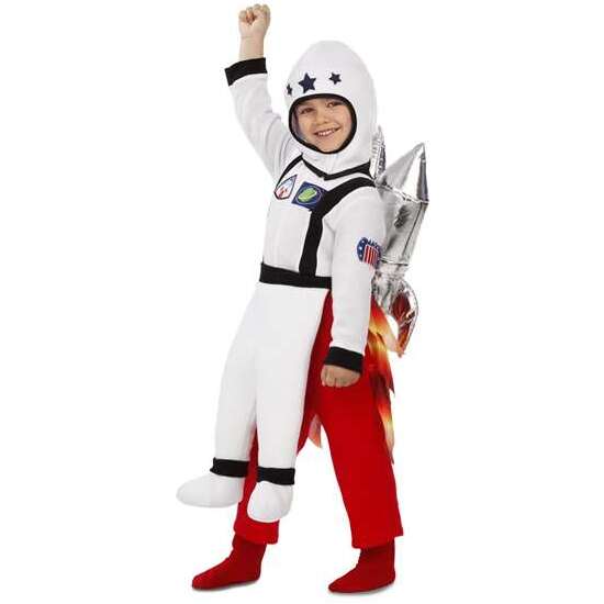 DISFRAZ INFANTIL ASTRONAUTA COHETE TALLA 12-24 M image 0