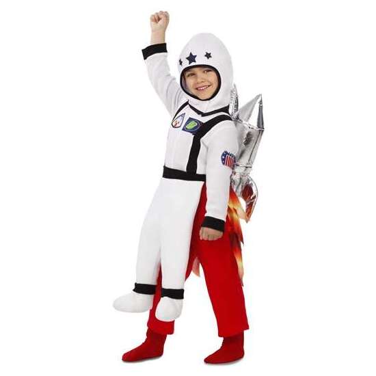 DISFRAZ INFANTIL ASTRONAUTA COHETE TALLA 3-4 AÑOS image 1