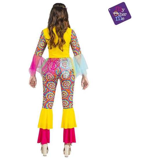 DISFRAZ ADULTO HIPPIE GIRL TALLA M-L image 2
