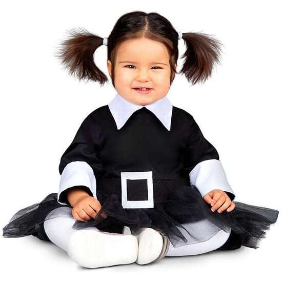 DISFRAZ NIÑA SINIESTRA BEBÉ TALLA 12- 24 M image 0