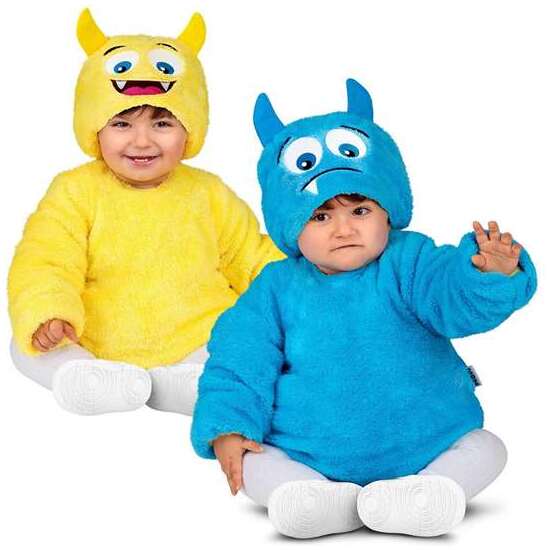 DISFRAZ MONSTRUO REVERSIBLE TALLA 6-12 M image 0