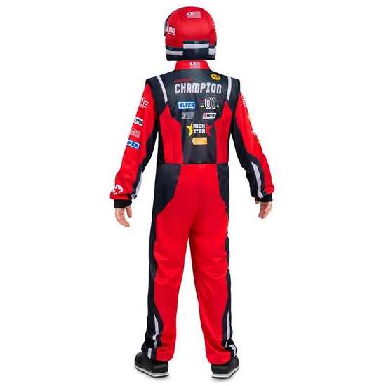 DISFRAZ PILOTO DE CARRERAS TALLA 10-12 AÑOS image 1